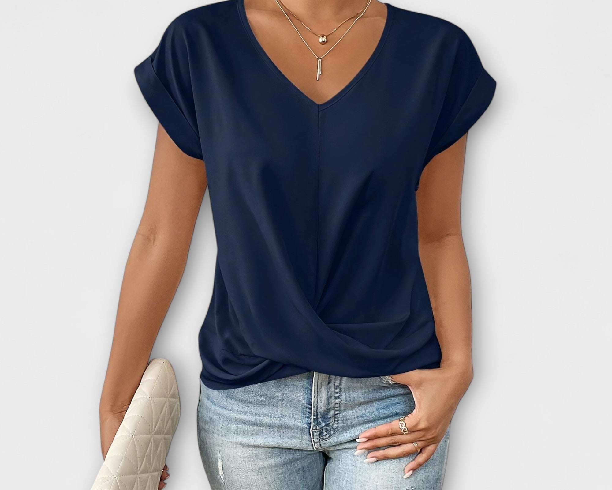 Eloise - V-Ausschnitt Top