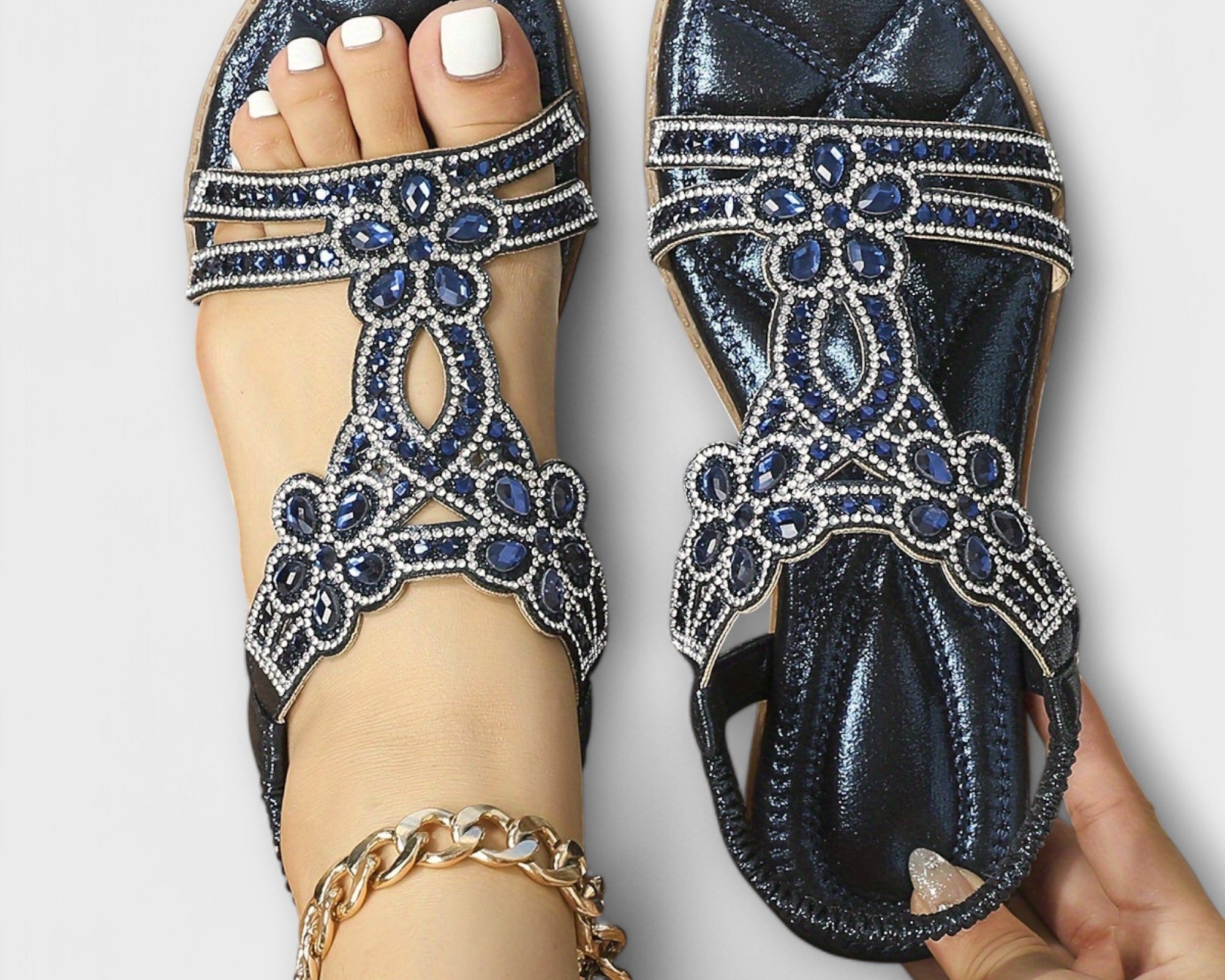Rosalie - Orthopädische Sandalen im Bohostyl