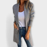 Libi – Taillierter Cardigan-Mantel
