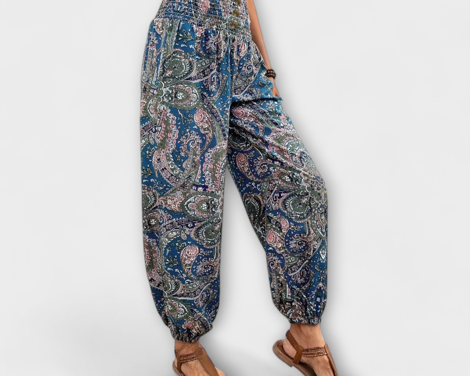 Scarlett - Hose mit ethnischer Grafik