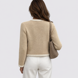 Klassische Jacke mit Ziertaschen
