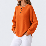 Hélène - Pullover aus weichem Waffelstrick