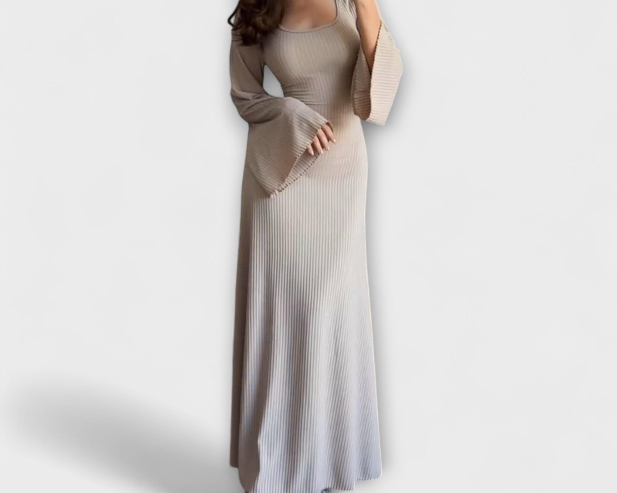 Jocelyn - Schickes Strickkleid mit Taillendetail