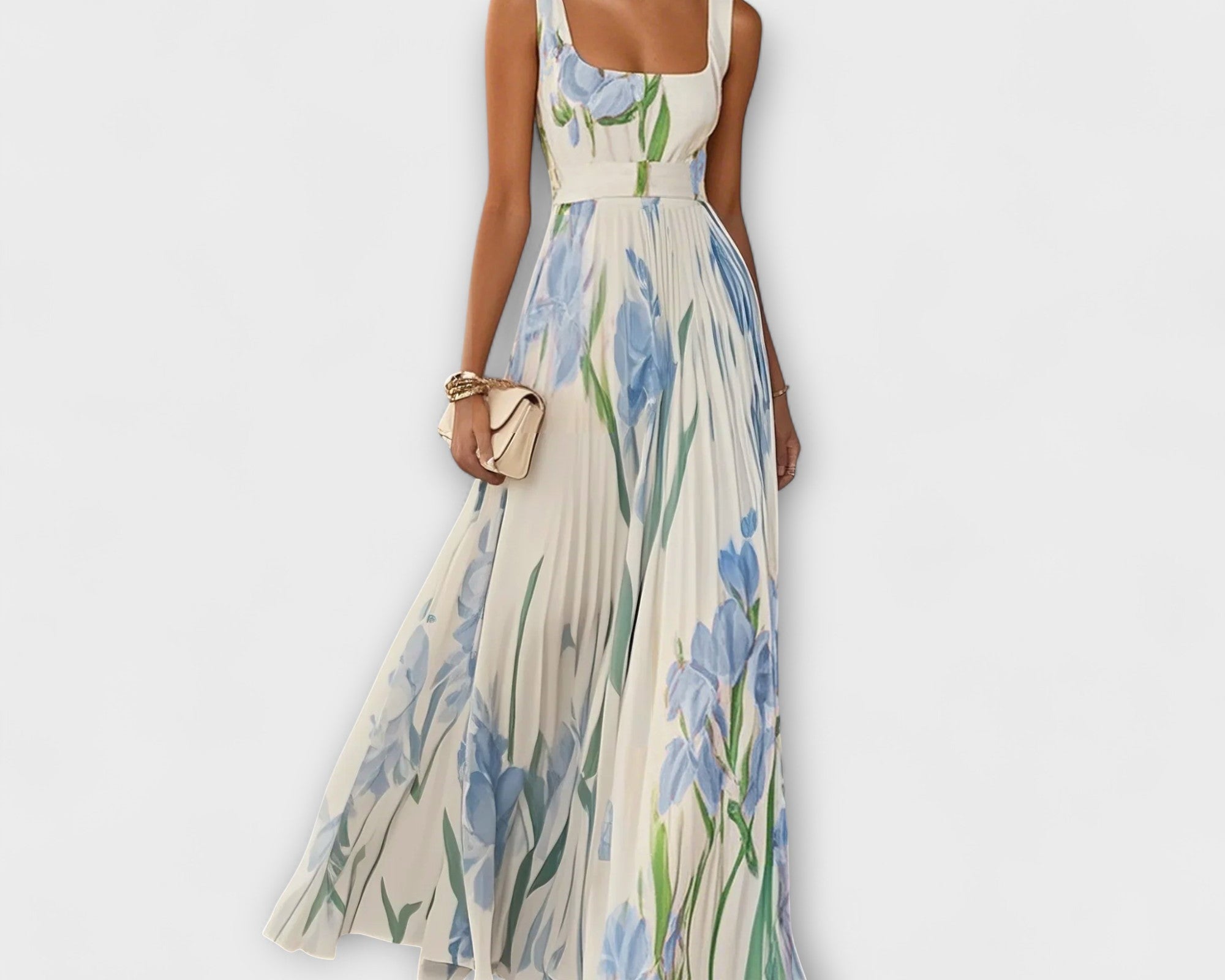 Penélope - Maxikleid aus Chiffon