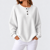 Hélène - Pullover aus weichem Waffelstrick