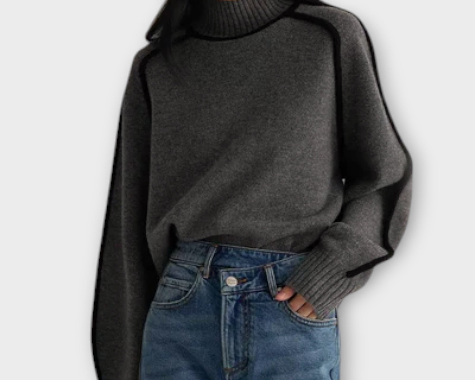 Emilie - Weicher & eleganter Rollkragenpullover