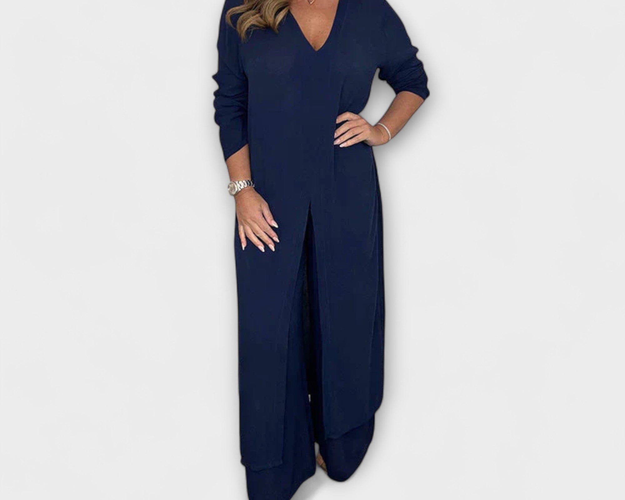 2-teiliges stilvolles Damen-Co-Ord-Set