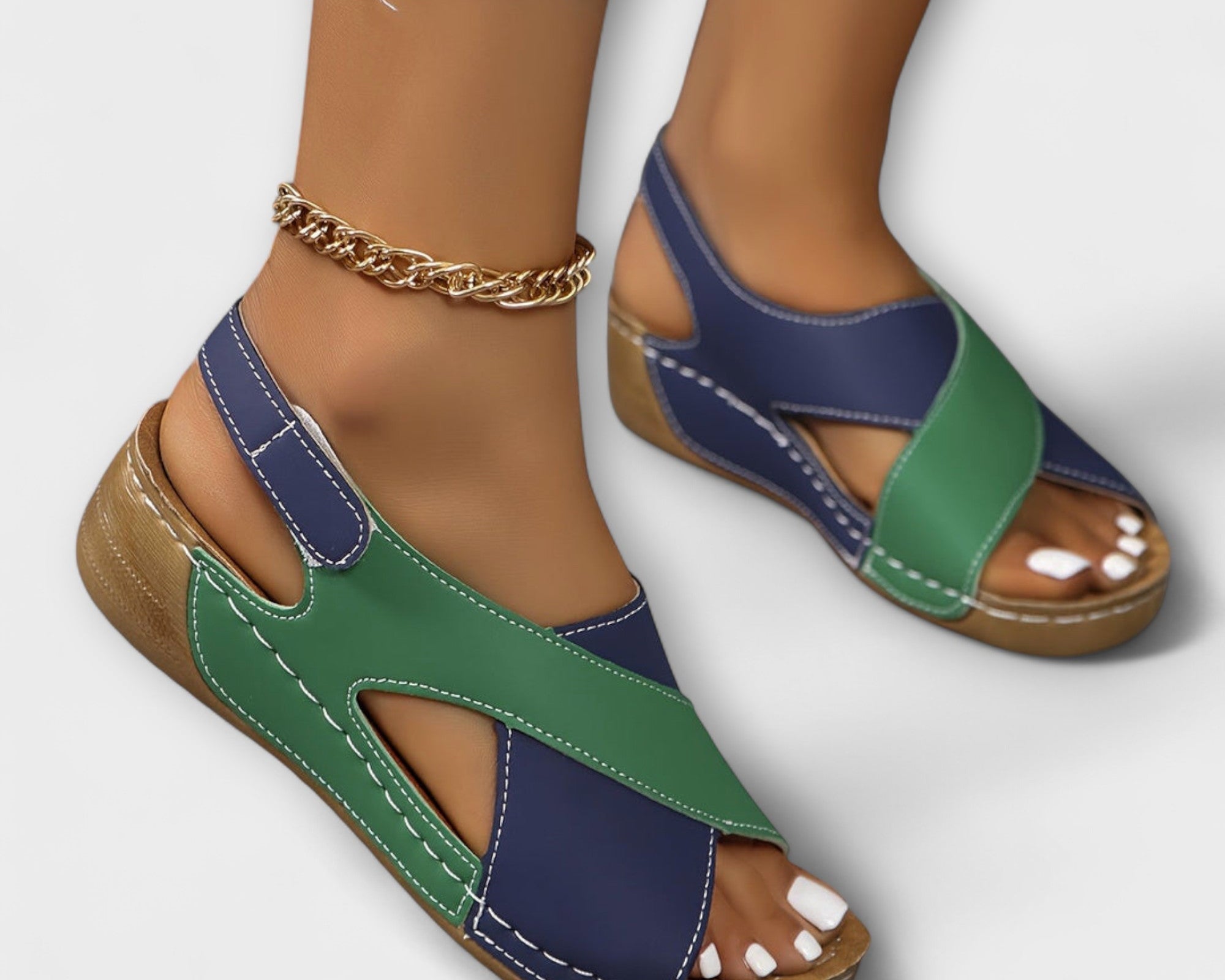 Aby - Orthopädische Atmungsaktive Wandersandalen für Damen