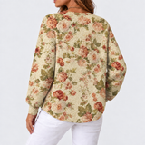 Leya – Verspielter Strick im Blumendesign