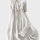 Kleid mit Eleganter Kragen