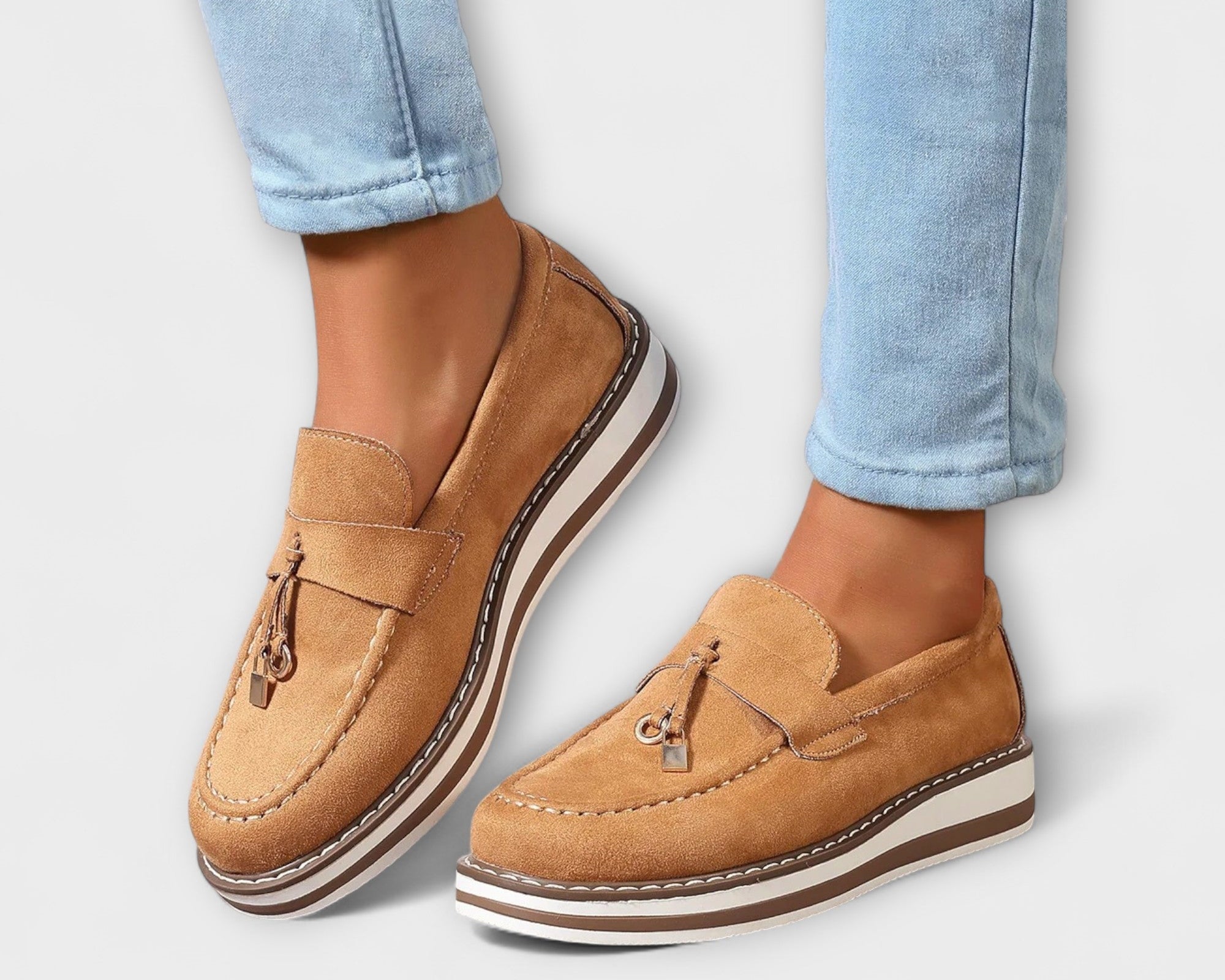 Halo – Lässige Slipper mit runder Spitze