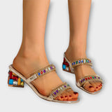Brianna - Plateausandalen mit klobigem Absatz