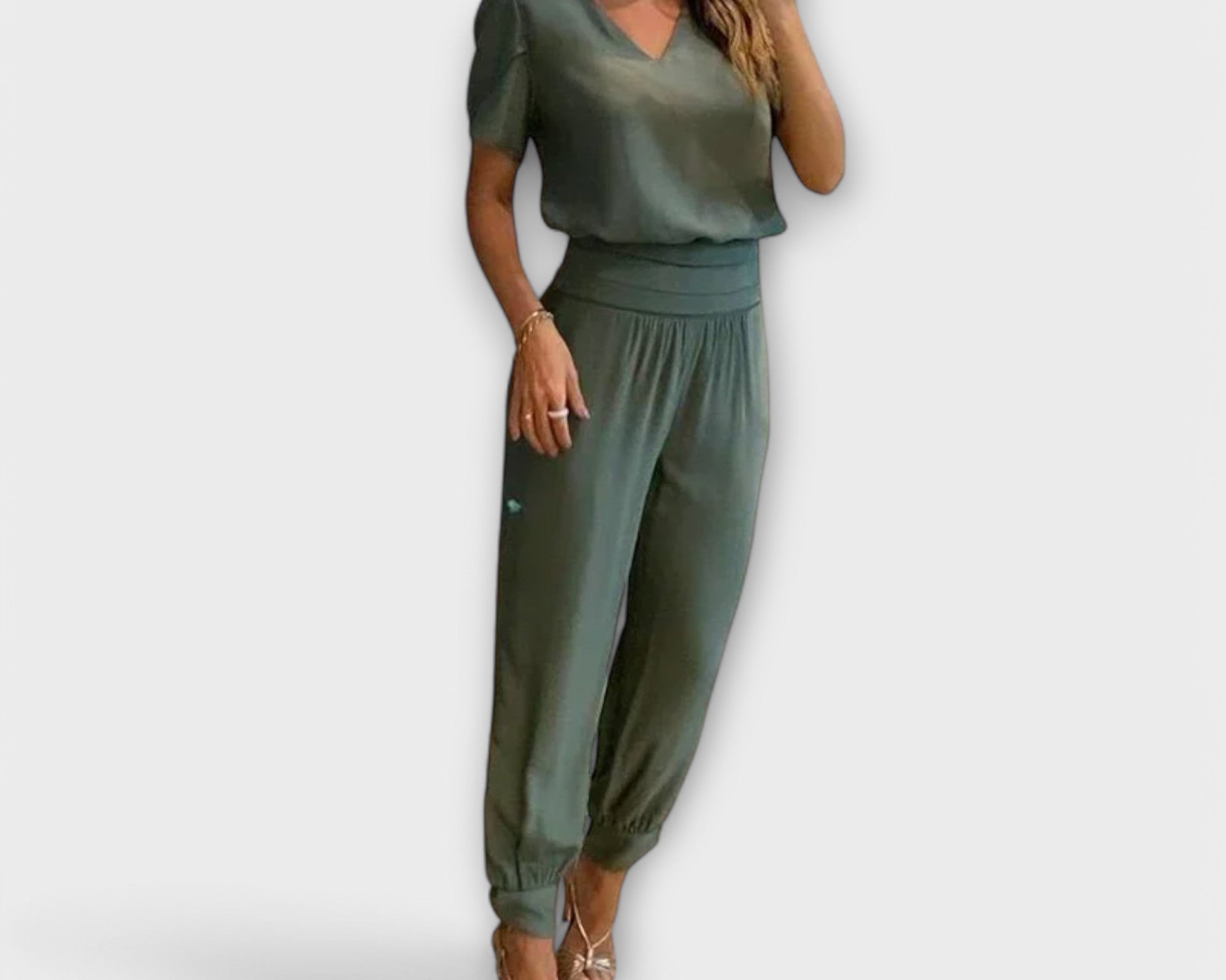 Irmelin – Elegantes Set Mit Oberteil Und Hose