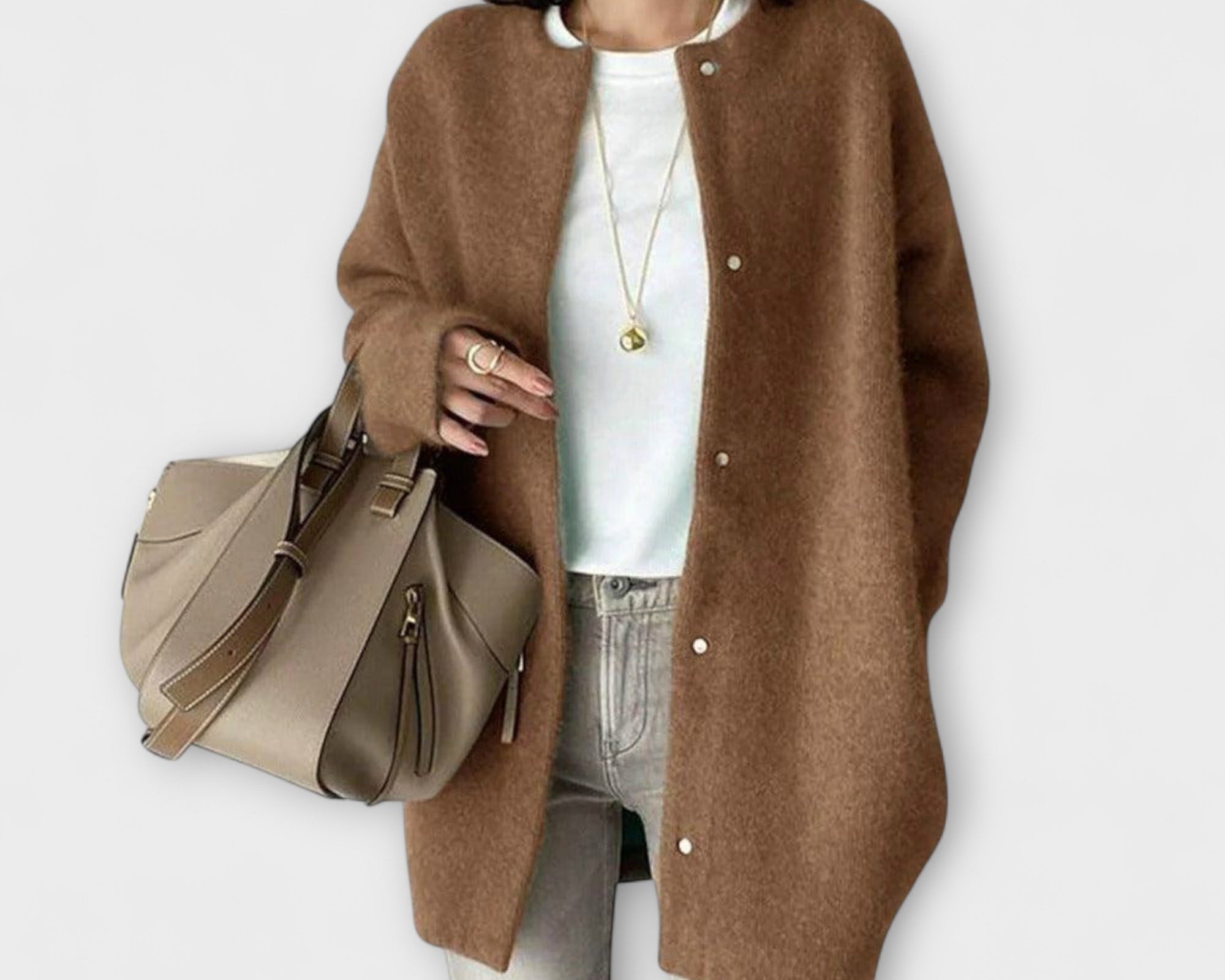 Amy - Gemütliche Relaxed Fit Jacke
