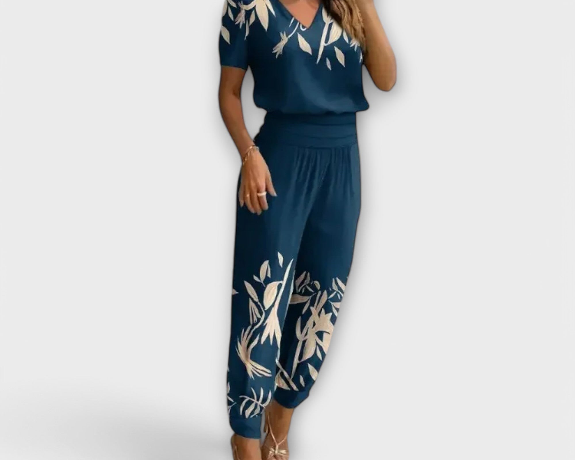 Irmelin – Elegantes Set Mit Oberteil Und Hose