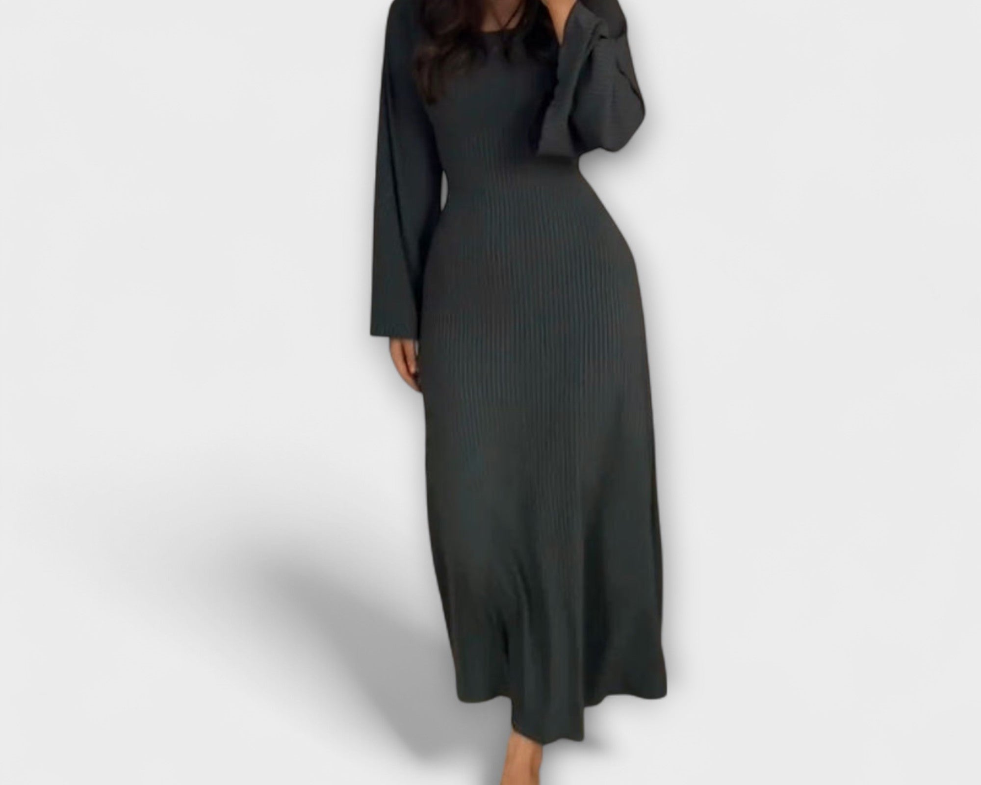 Jocelyn - Schickes Strickkleid mit Taillendetail