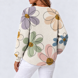 Mea – Cardigan mit Blumenmuster