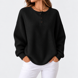 Hélène - Pullover aus weichem Waffelstrick