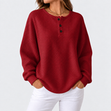 Hélène - Pullover aus weichem Waffelstrick