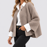 Lena - Stylische Kurze Jacke mit Rundhalsausschnitt
