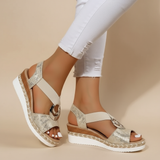 Trudi – Elegante Plateausandalen