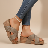 Rebekka – Boho Wedge Sandalen