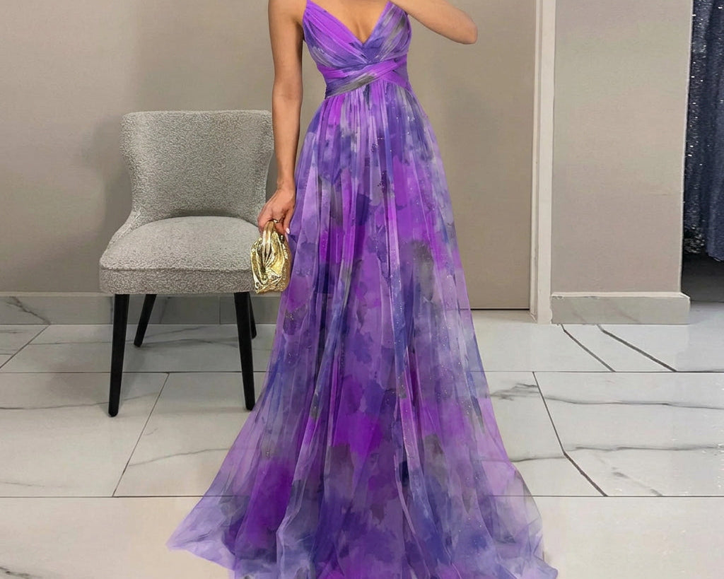 Margarida - Maxikleid mit Floralprint