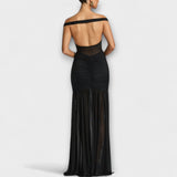 Therese – Schlitzkleid mit Wow Faktor