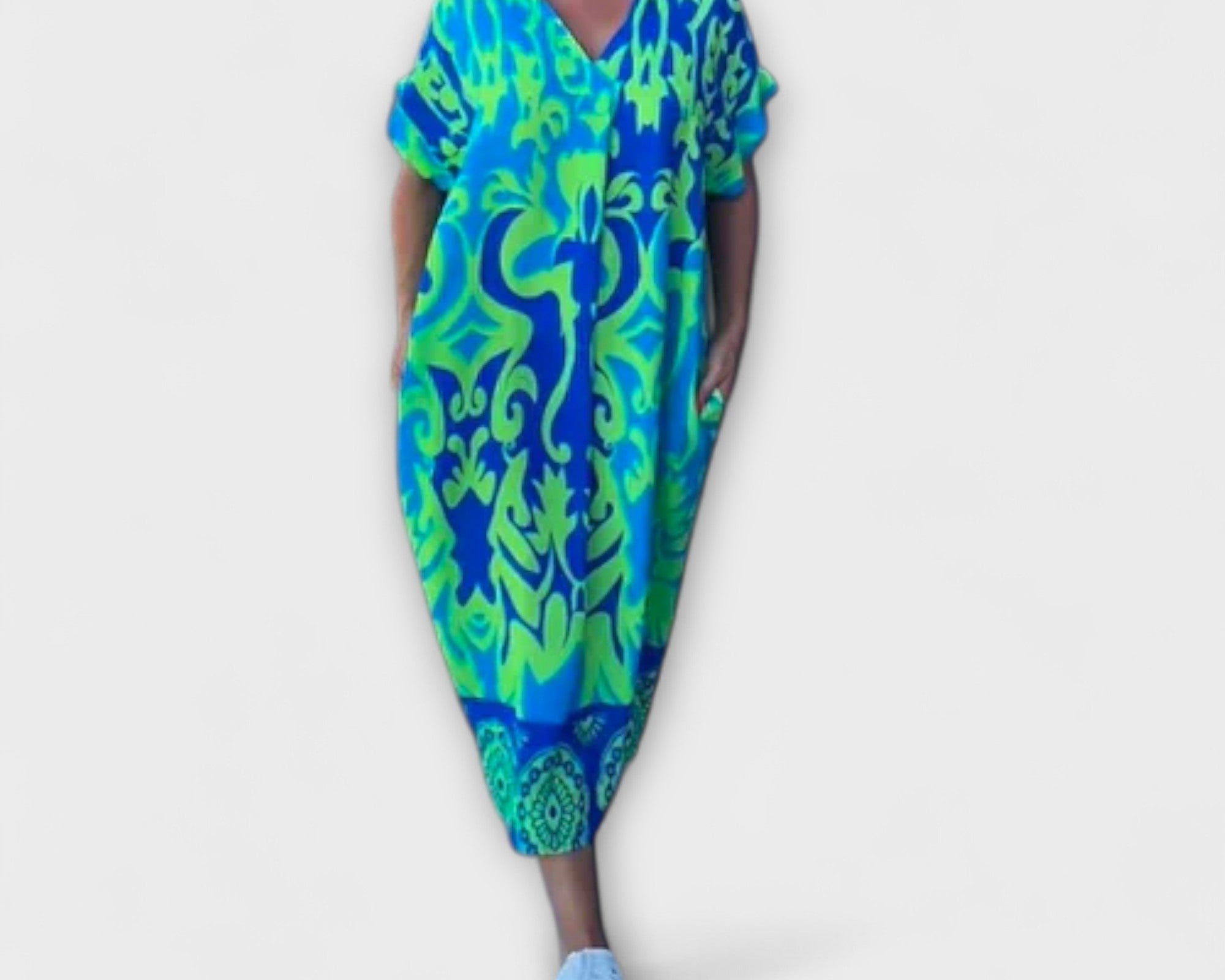 Elena - Elegantes Blumenkleid