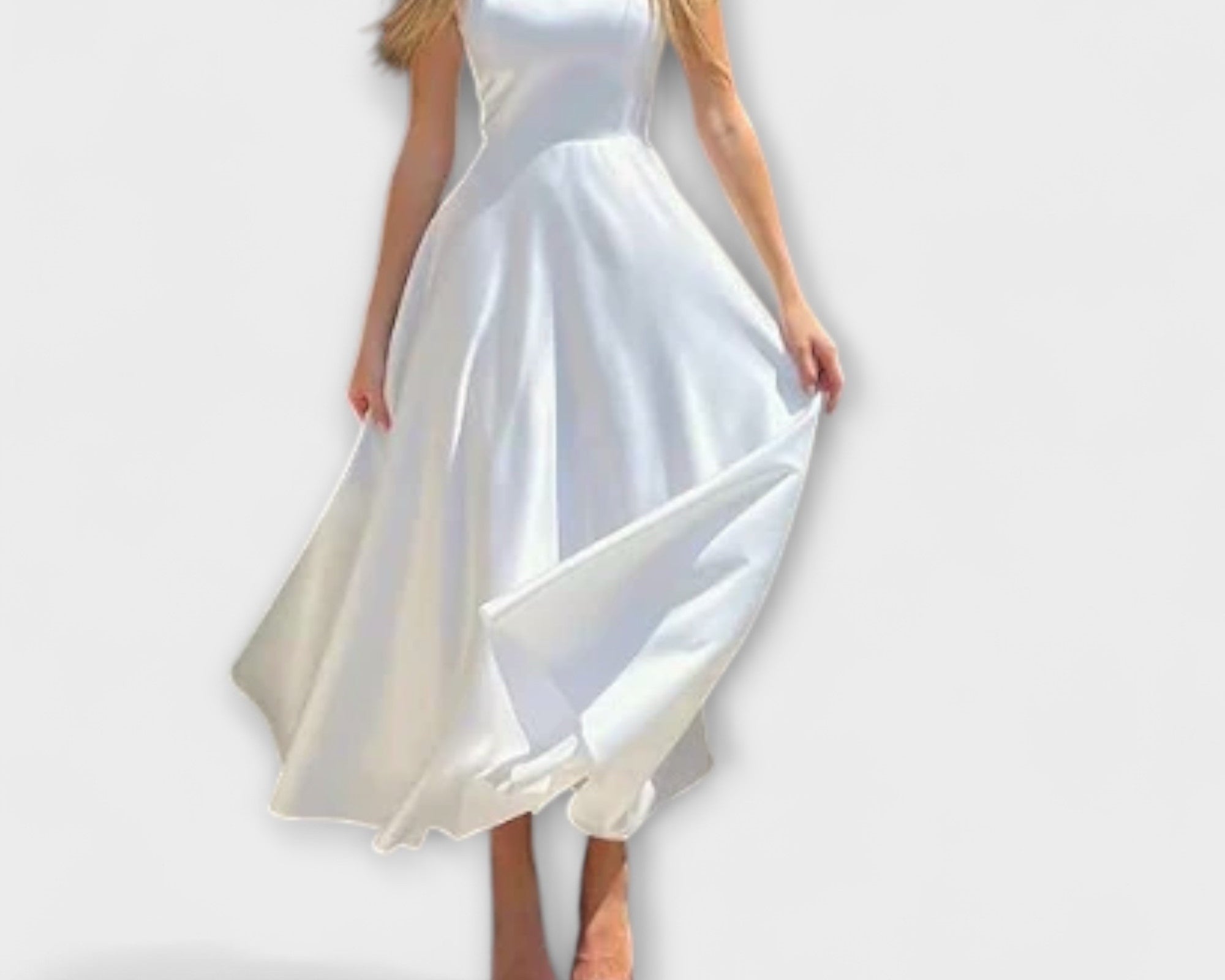 Lumea – Elegantes Midi-Kleid
