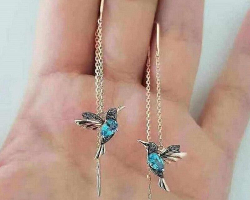 Kolibri-Ohrringe