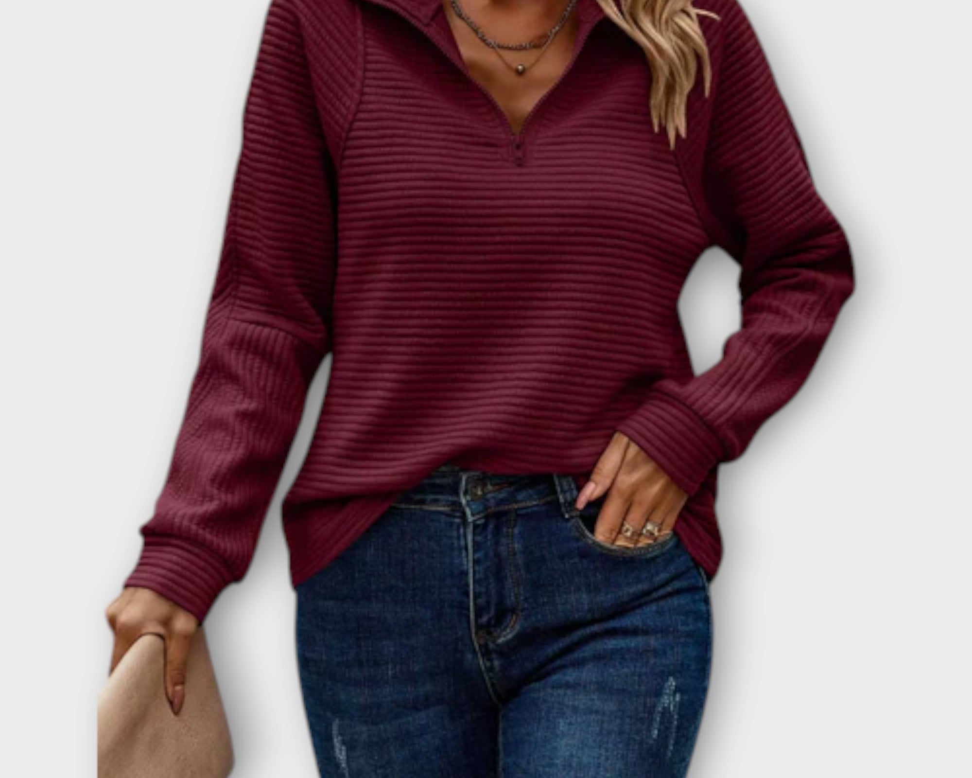 Vilja - Halfzip Pullover