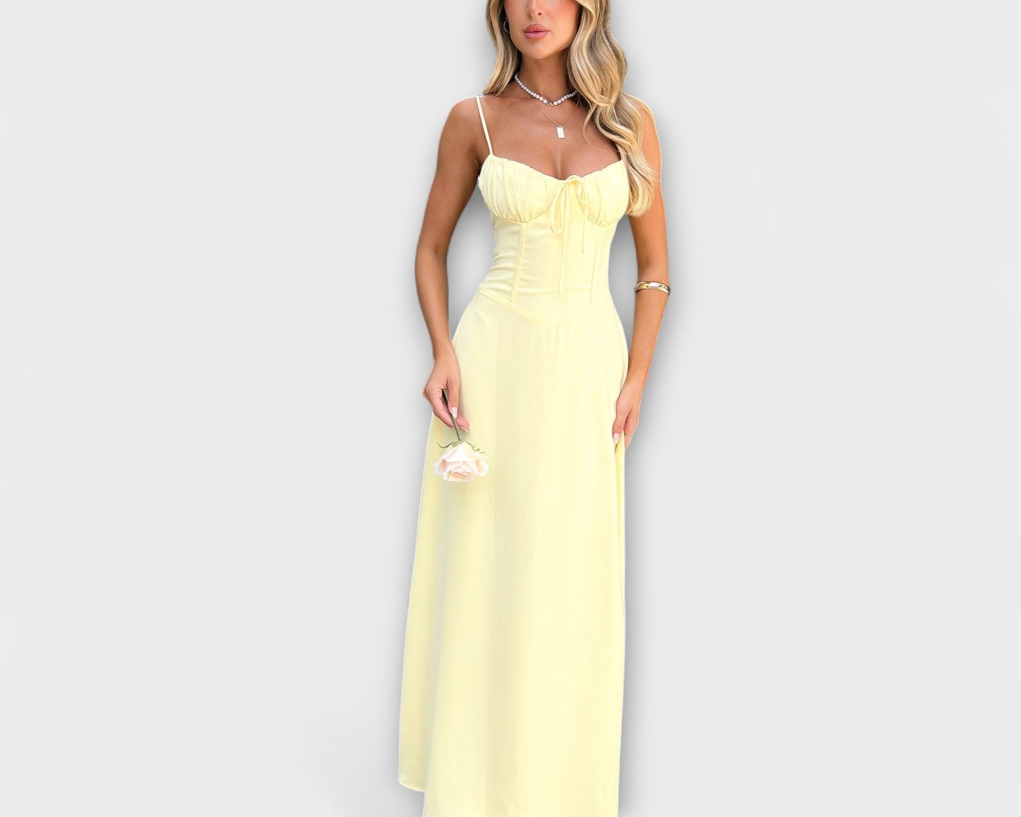 Alanis - Midi-Länge Kleid