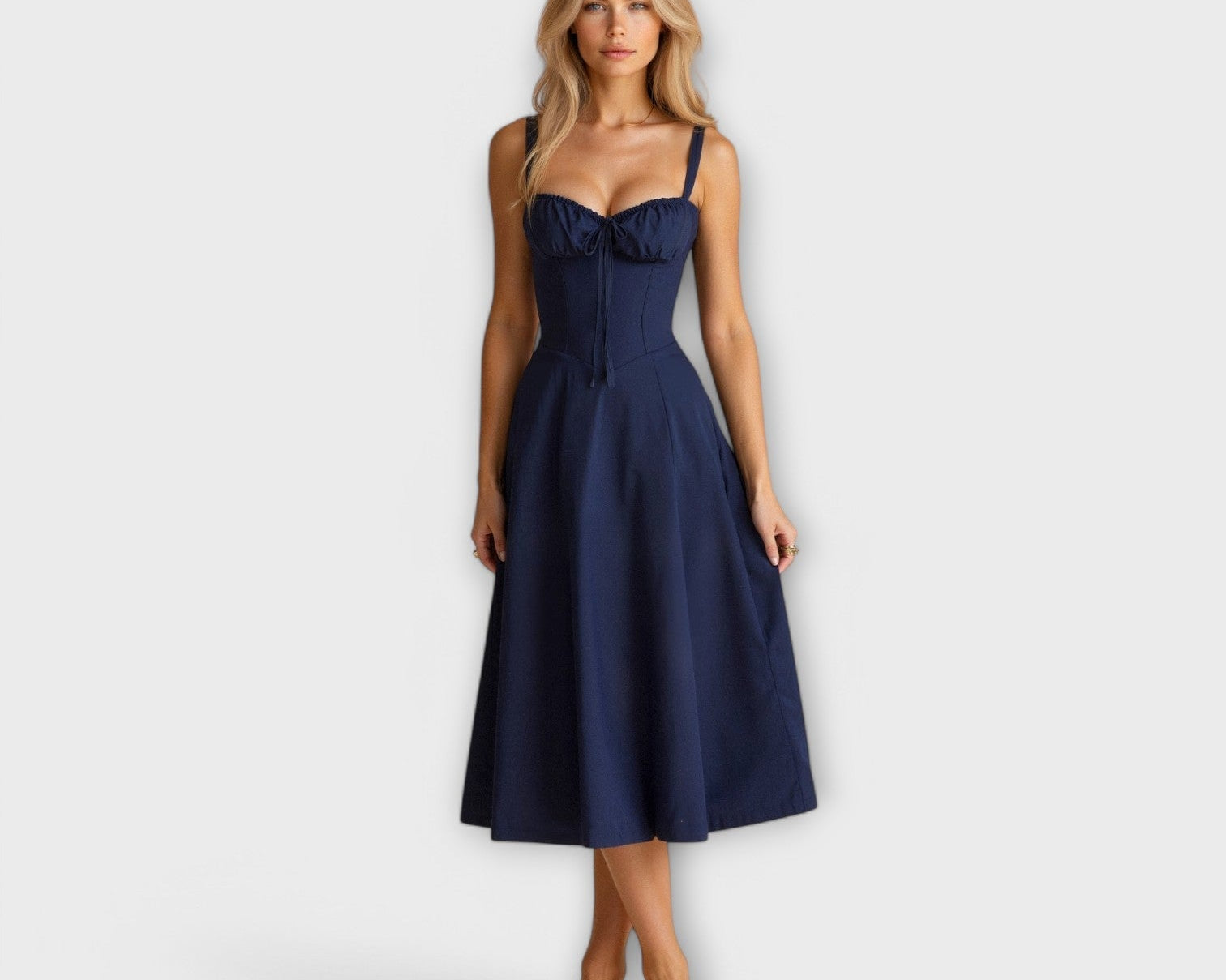 Kiana - Korsett Midikleid