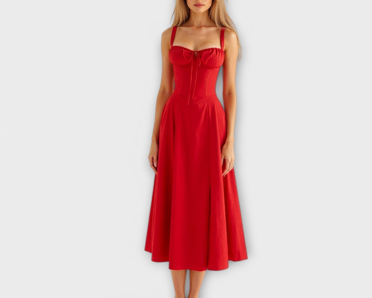 Kiana - Korsett Midikleid