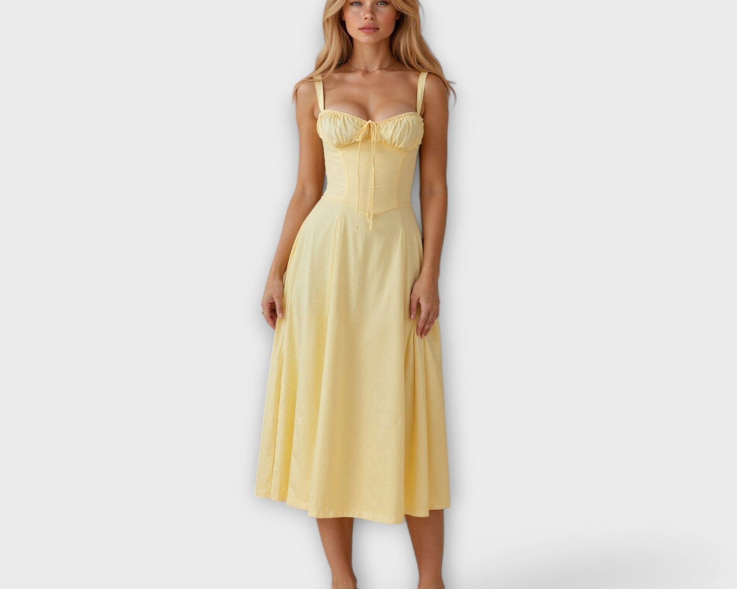 Kiana - Korsett Midikleid