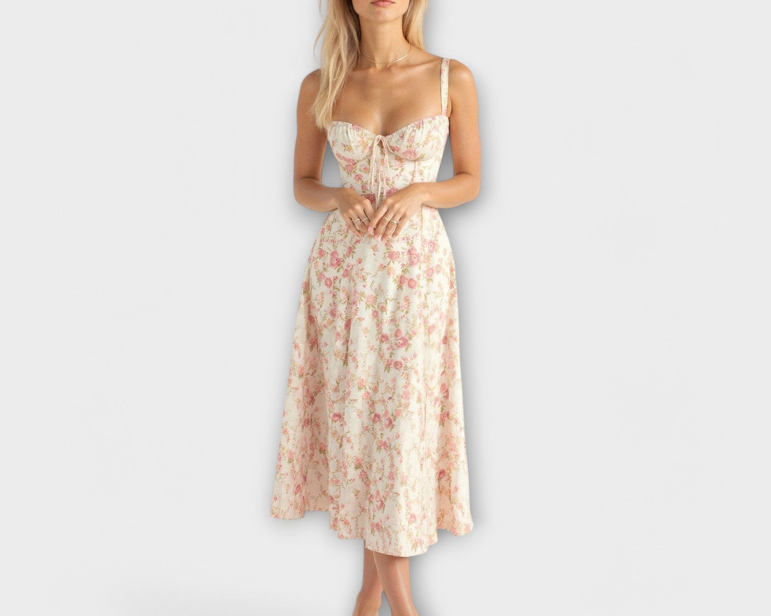 Kiana - Korsett Midikleid