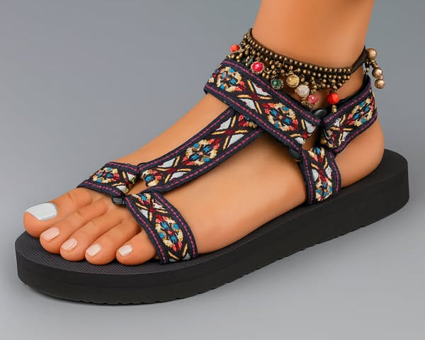 Flurina | Orthopädische Komfortsandalen