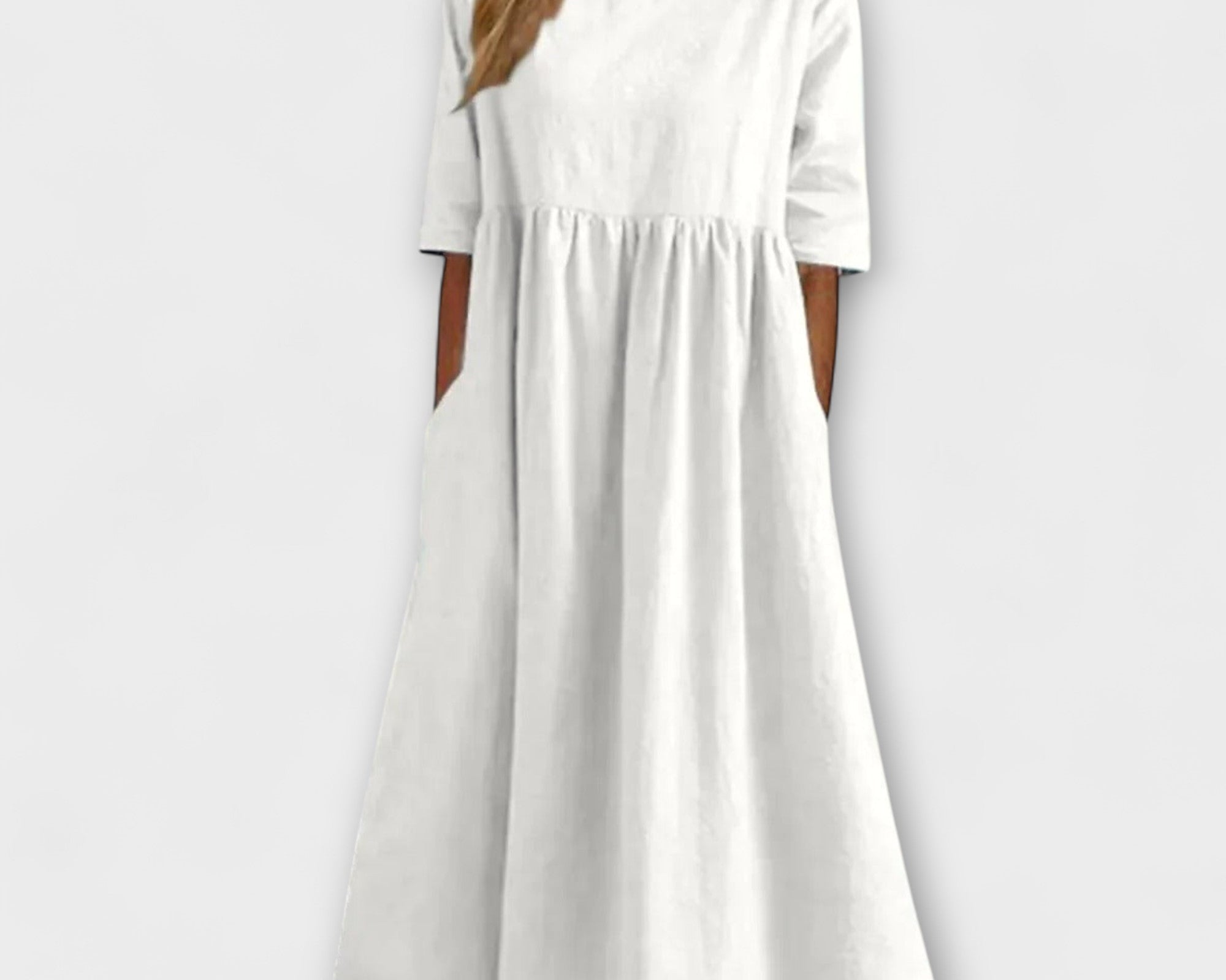 Anja - Bauchbedeckendes Kleid