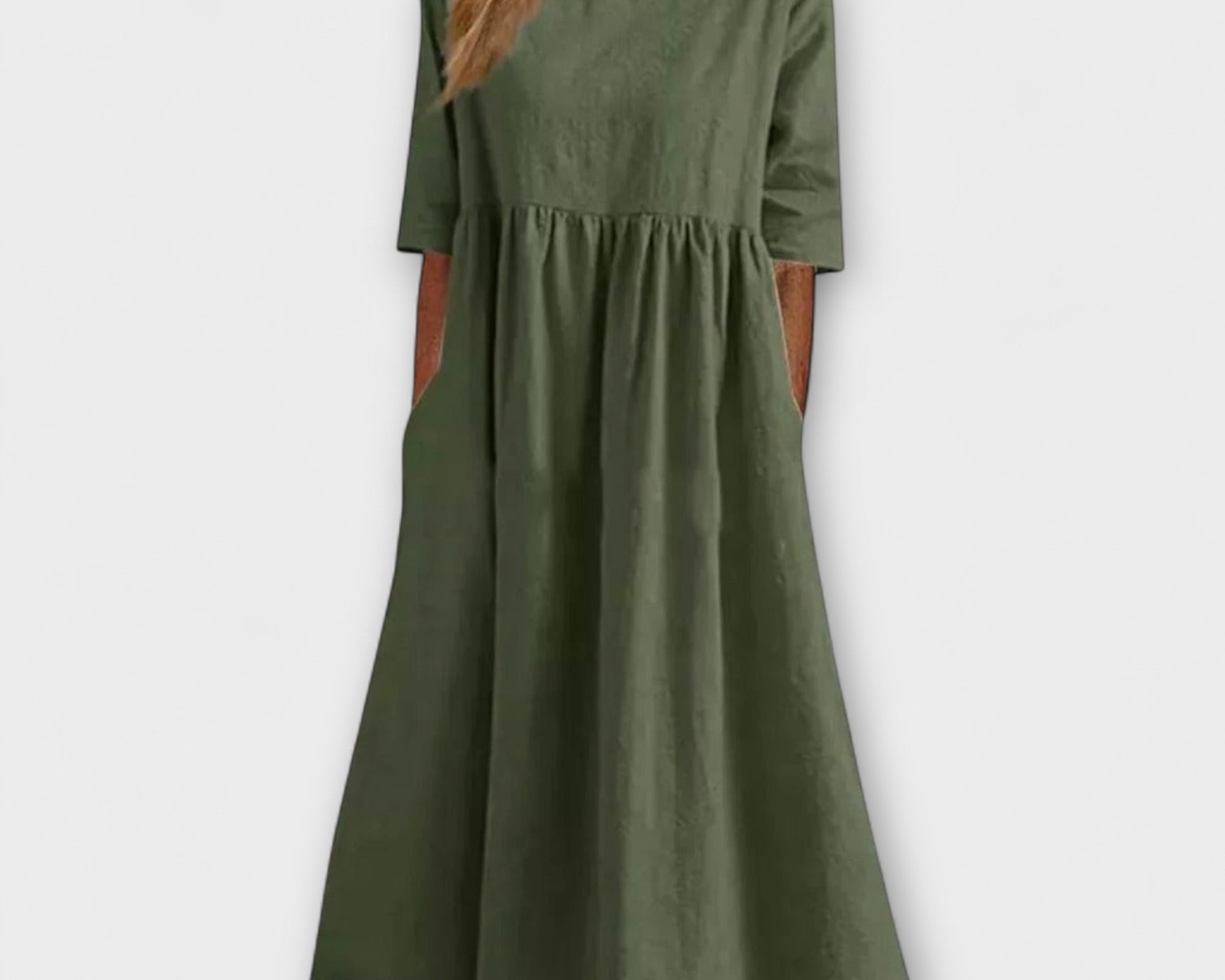 Anja - Bauchbedeckendes Kleid