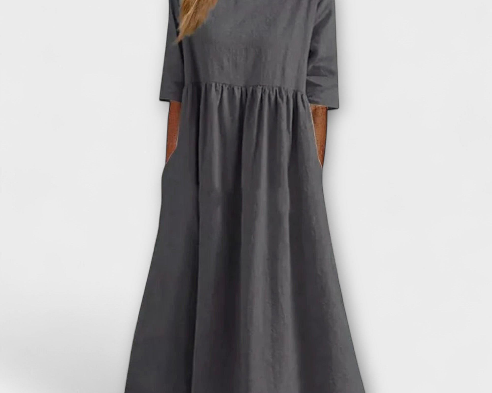 Anja - Bauchbedeckendes Kleid