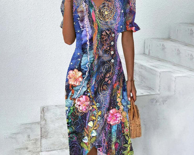Rita - Leichtes Wickelkleid