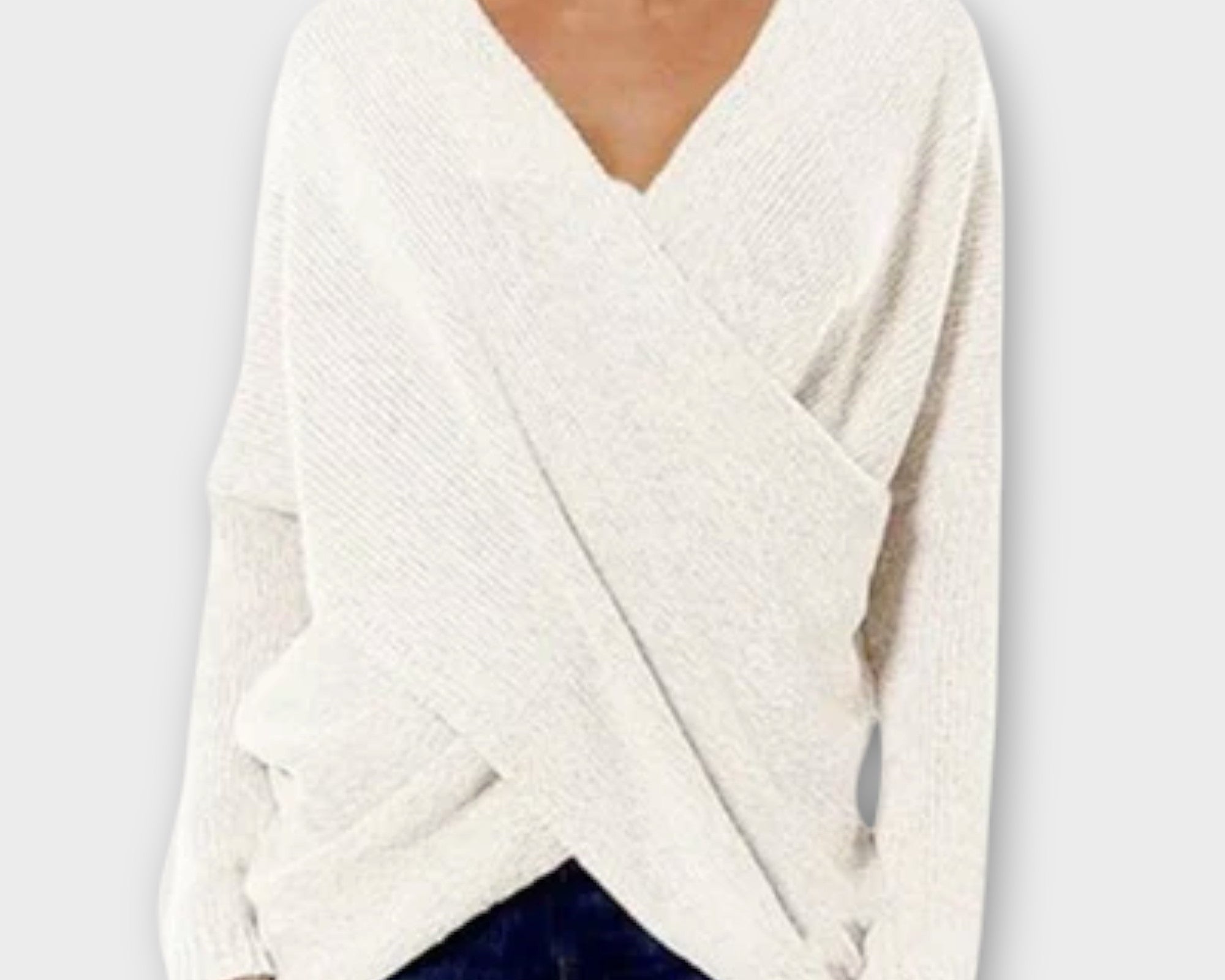 Heidi - Gekreuzter Pullover