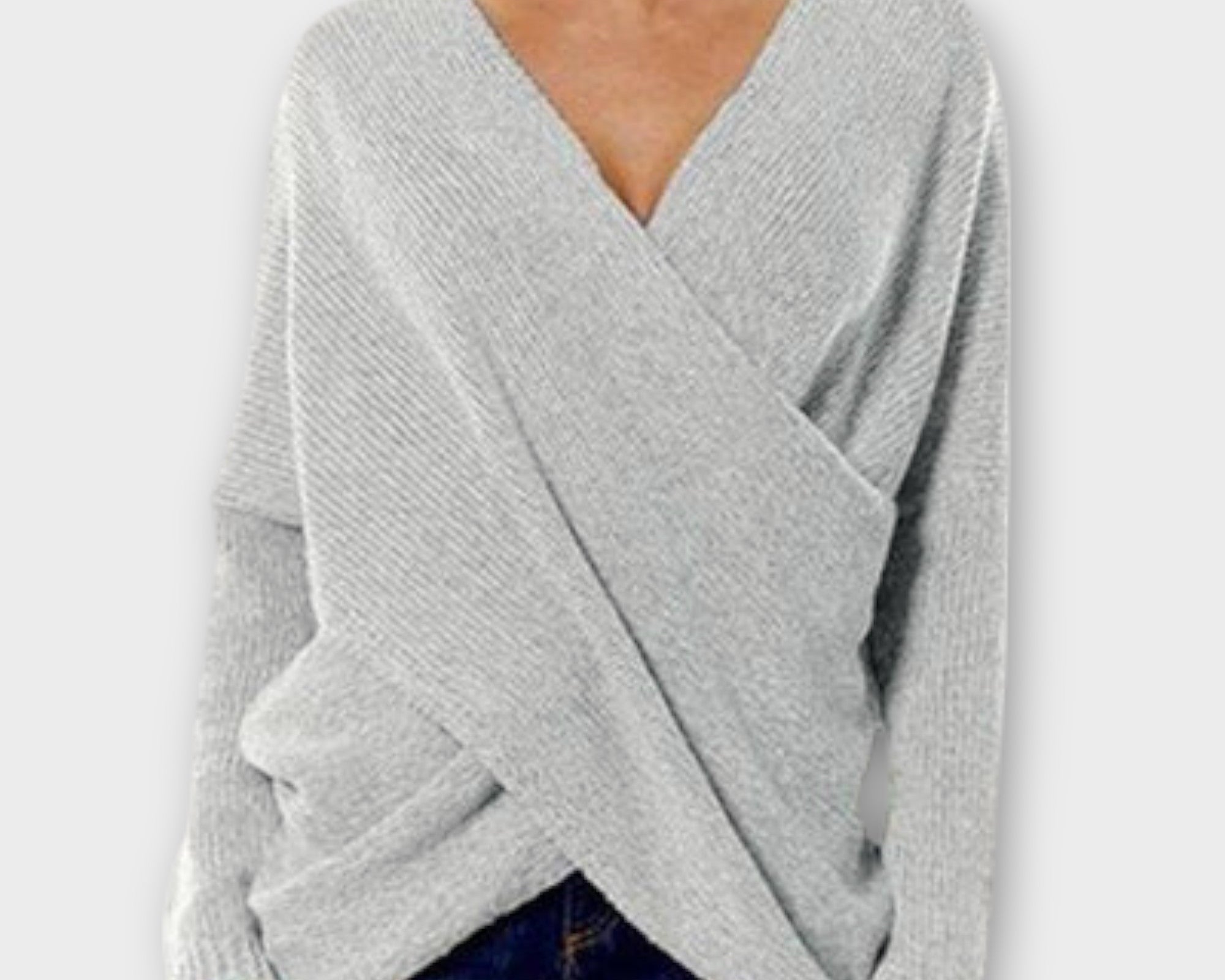 Heidi - Gekreuzter Pullover